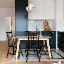 Salon, jadalnia i przedpokój