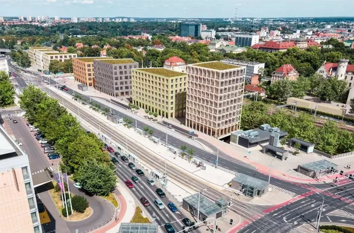 Wyniki konkursu na projekt urbanistyczny zagospodarowania terenów przy ul. F. Roosevelta w Poznaniu