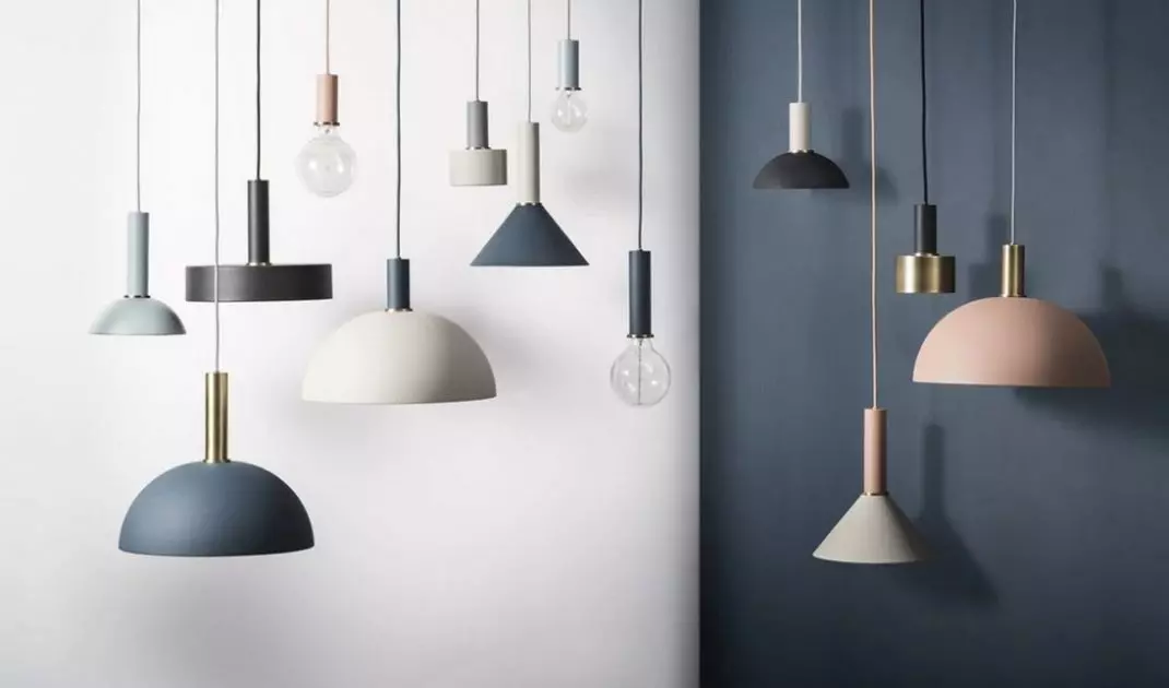Pendant lamps suitable for modern interiors