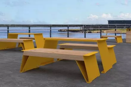 Meble miejskie Københagen Outstanding. Kolekcja Nyboder