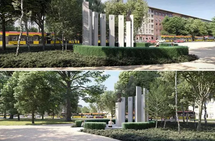 Wyniki konkursu na projekt nowego posadowienia pomnika Gabriela Narutowicza i zagospodarowania jego otoczenia na pl. Narutowicza