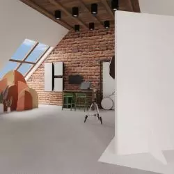 Piętro studia fotograficznego