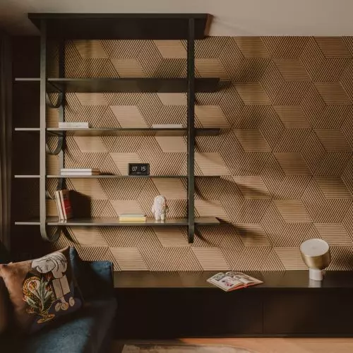 Apartment full of wood
