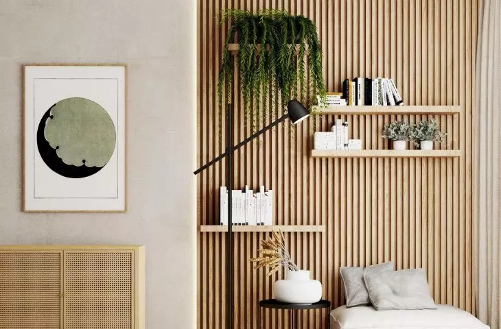 In the style of Japandi - a professional proposal for mixed design of a small apartment