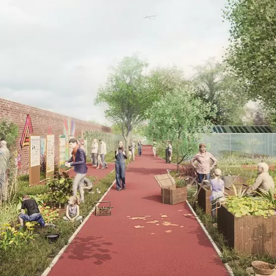 I Nagroda w konkursie na projekt Alei Noworybnickiej, proj.: Rafał Drobczyk Architektura Potrzeb