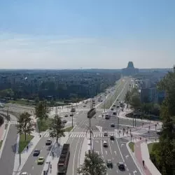 Wizualizacja trasy tramwajowej