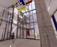 Projekt Centrum artystycznego w Łodzi, hol wejściowy