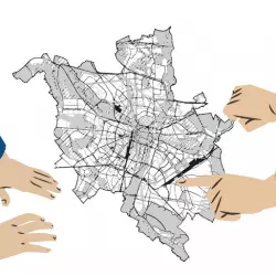 Grafika zapowiadająca konsultacje Studium dla Poznania