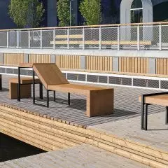 Meble miejskie Københagen Outstanding. Kolekcja Vesterbro