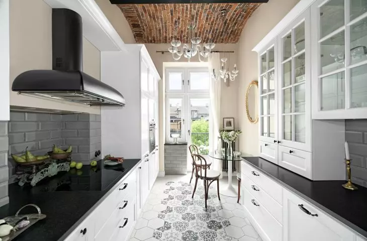 Retro kitchen opposite the Wawel Castle