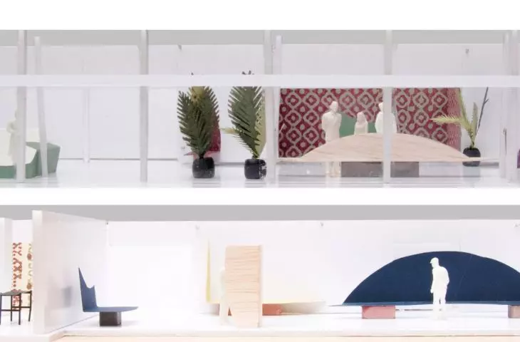 Reuse. Architecture of the exhibition from construction waste