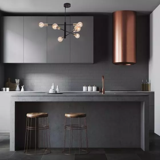 Lampa bez kloszy ONYX