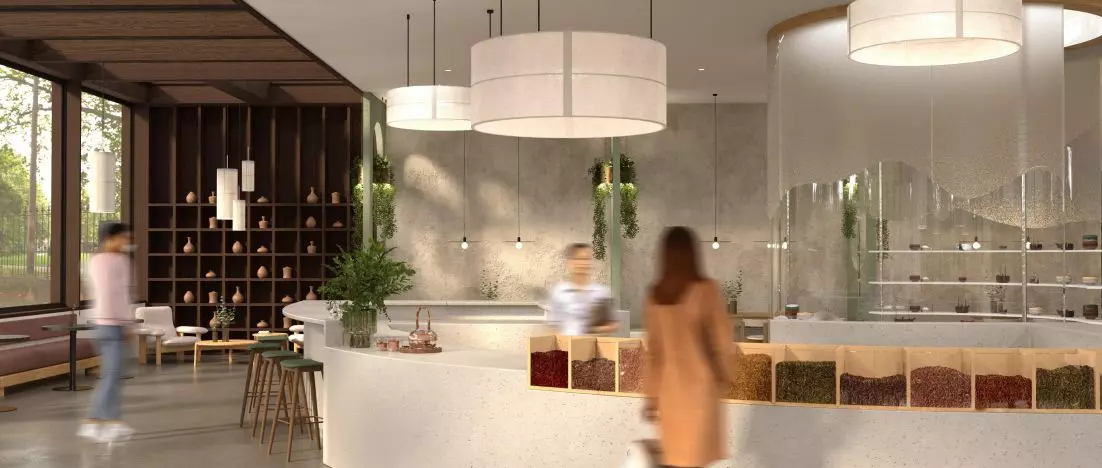 Tea & Ceramics. Design of a tea room inspired by the wabi-sabi philosophy