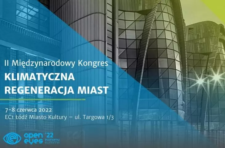 Klimatyczna Regeneracja Miast. II edycja międzynarodowego kongresu już w czerwcu!
