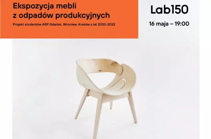 Projektowanie mebla na bazie odpadów sklejkowych. Prezentacja prac studenckich z czasu pandemii