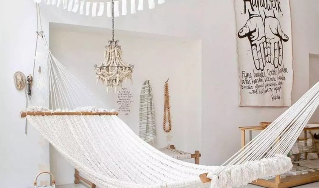 Hammock in the interior
