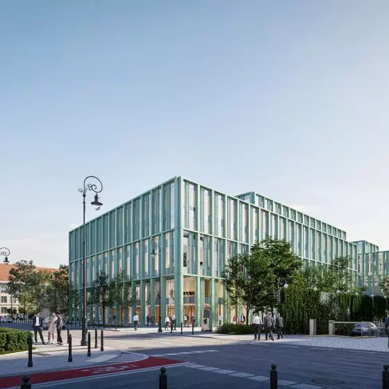 II Nagroda w konkursie na projekt budynków Sądu Apelacyjnego i Sejmiku Województwa Mazowieckiego