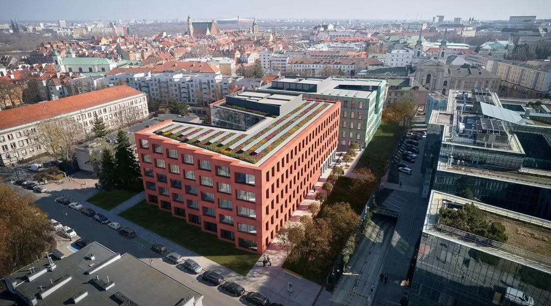 III Nagroda w konkursie na projekt budynków Sądu Apelacyjnego i Sejmiku Województwa Mazowieckiego