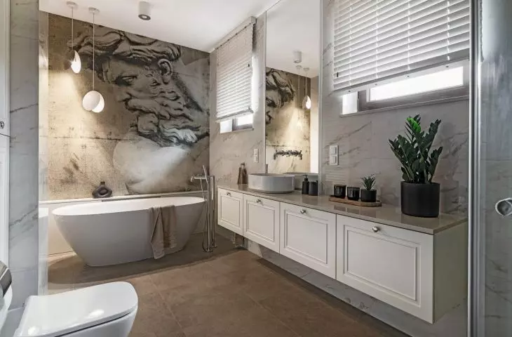 Interior in soft beiges