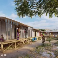Projekt Windbreak shelter otrzymał pierwszą nagrodę w konkursie Asylum