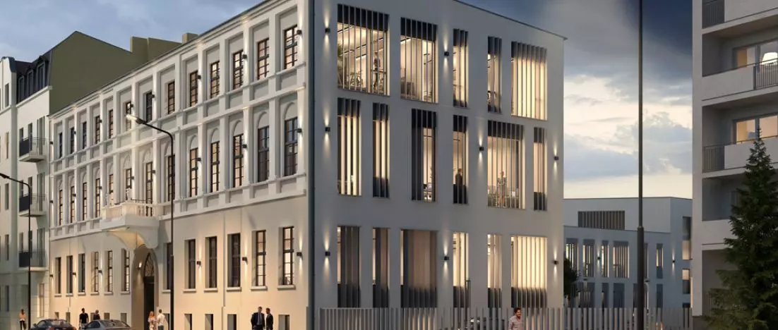 This is how the former police station in Lodz will change - a project by Boom Architects