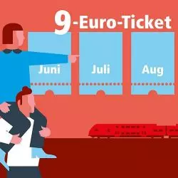Promocja biletu za 9 euro w Niemczech