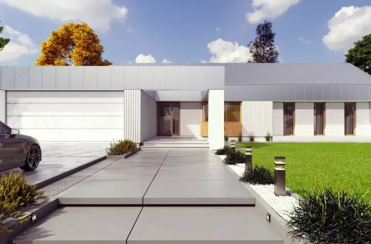 Modern single-storey house design