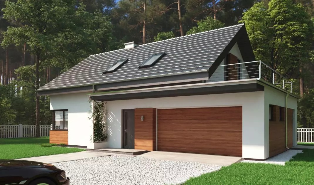 Dom uA34v1 projektu UARCHITEKTA