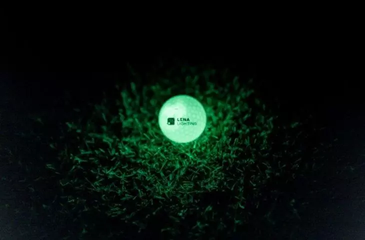 International Day of Light - architects took part in a night golf tournament
