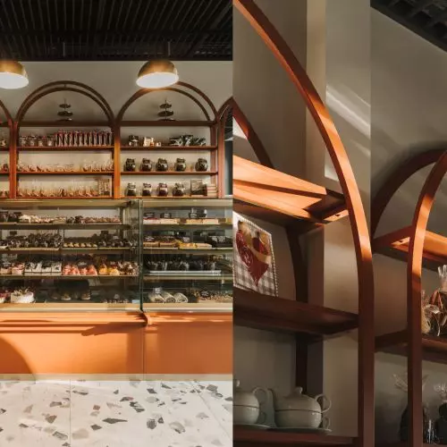 Exceptionally tasty interior! Confectionery shop on Wroclaw's Nadodrze district designed by klu studio
