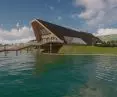 Autorka zaprojektowała restaurację i molo