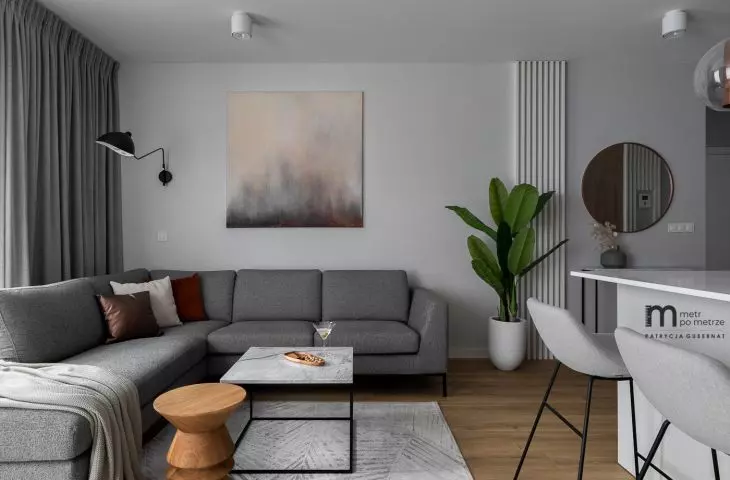 Peaceful apartment with copper character