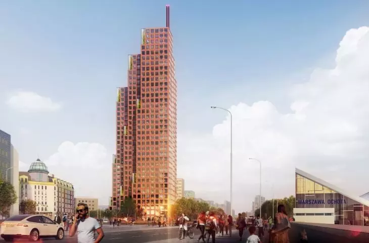 We learned about the design of the controversial skyscraper by JEMS