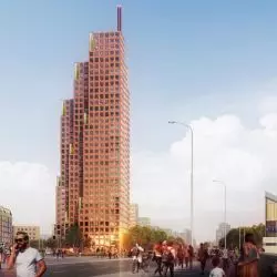 Wieżowiec przy pl. Zawiszy