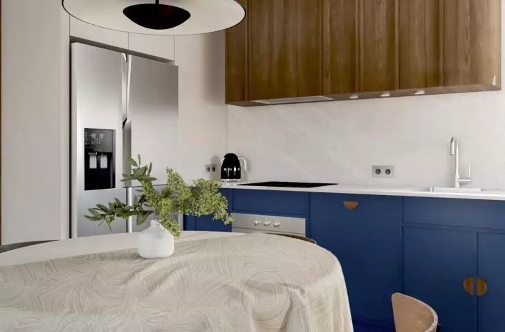 Ocean-themed apartment