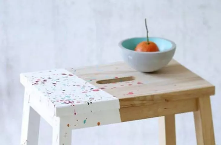 How to aesthetically renovate a stool?