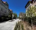 Woonerf na ulicy parkowej