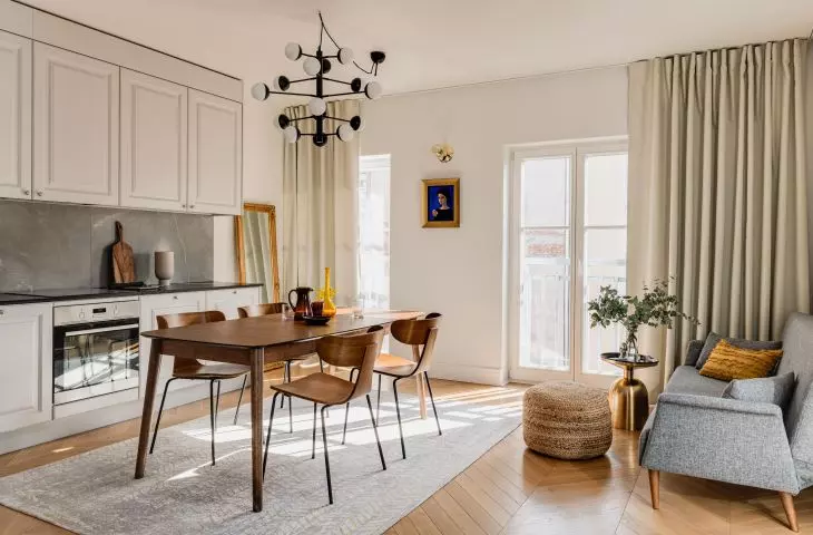 Quality, naturalness and nobility... the art of living in a Krakow townhouse