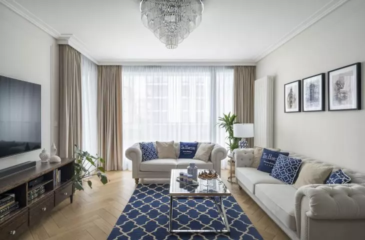 Nadmorski charakter – wnętrze w stylu Hampton