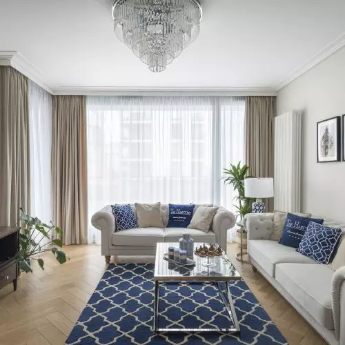 Nadmorski charakter – wnętrze w stylu Hampton