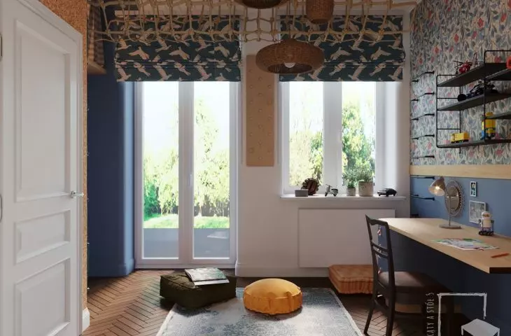 Unorthodox children's rooms