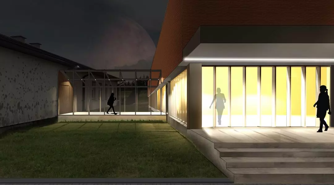 III Nagroda w konkursie na projekt sali gimnastycznej