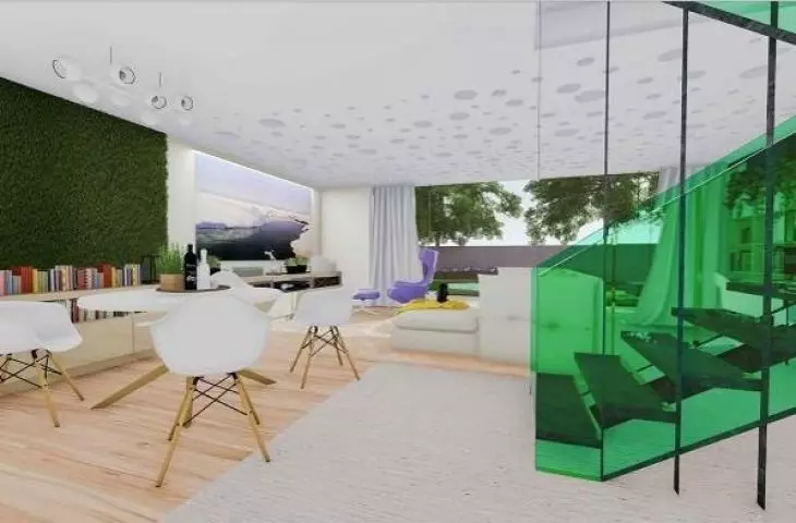 Nagroda w kategorii Wnętrze mieszkalne za najlepsze wykorzystanie szkła architektonicznego do aranżacji wnętrza