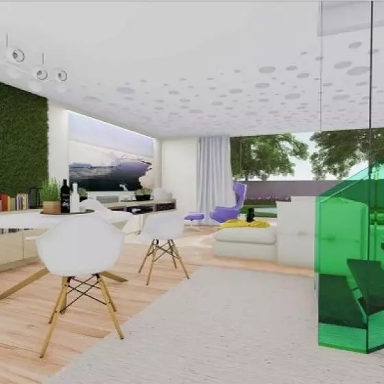 Nagroda w kategorii Wnętrze mieszkalne za najlepsze wykorzystanie szkła architektonicznego do aranżacji wnętrza