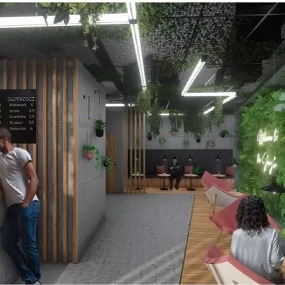I Nagroda w kategorii Wnętrze niemieszkalne za najlepsze wykorzystanie szkła architektonicznego