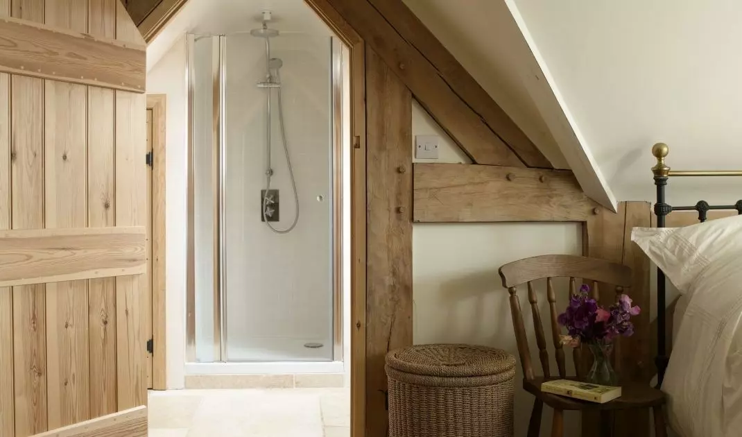 Cozy attic bedroom