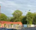 Park at Mateczny traffic circle