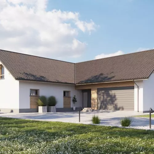 House project in Wieliczka