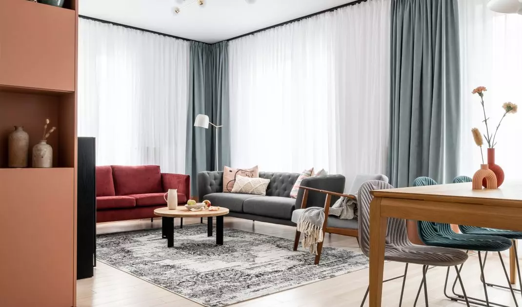 Salon z jadalnią