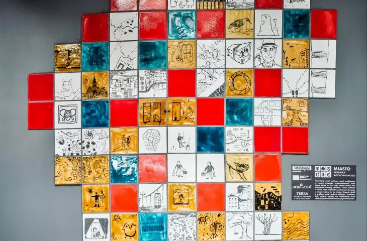 Krakow ceramic social mural - a unique activity that unites residents